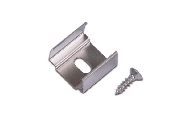 Mounting clip mounting profile 15/8mm metal