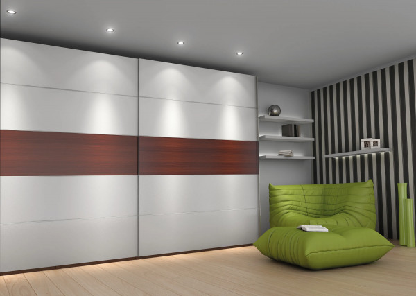 luminaria LED empotrable con luz de superficie y color de luz ajustable Dynamic FR 68