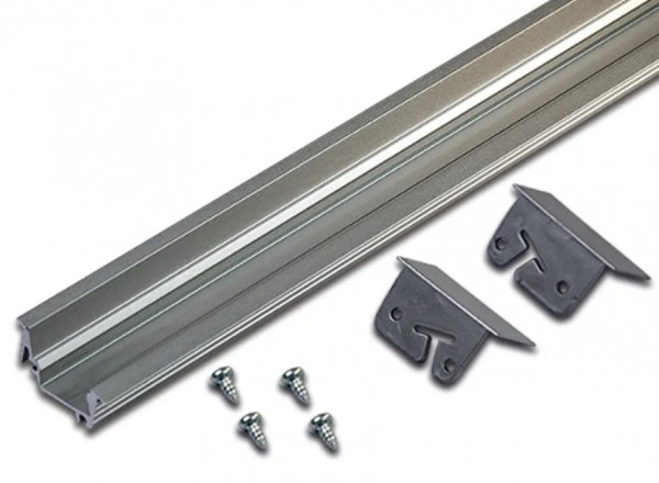 Front cover LED Milled profile I 24mm