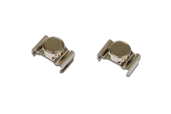 Mounting clip EcoLite F with magnet, set of 2