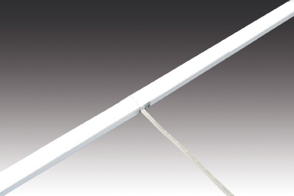 Pluggable, homogeneous  linear luminaire 24V DC Stick F