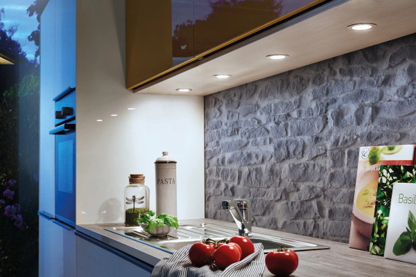 LED-Einbauleuchte mit Flächenlicht und einstellbarer Lichtfarbe Dynamic FR 55