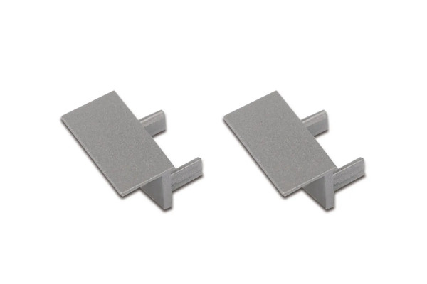 Tapa terminal para perfil fresado 17mm