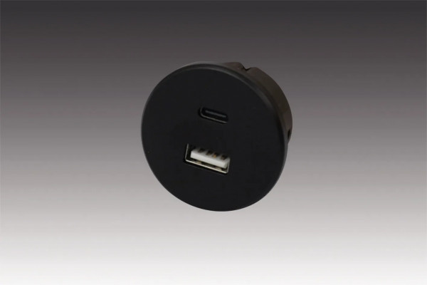 Möbeleinbau USB Steckdose