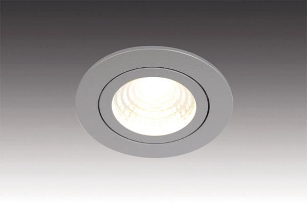 Orientabile faretto da soffitto a incasso per fori a soffitto da 68–80 mm Eco SR 68