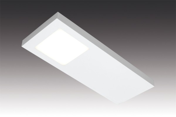 Flat under cabinet kitchen luminaire with homogeneous planar light Slim-Pad F