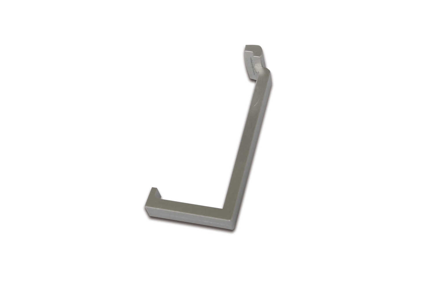 Metaltex Haken Edelstahloptik – Handtuchhaken Ohne Bohren, 3,5x7x14cm