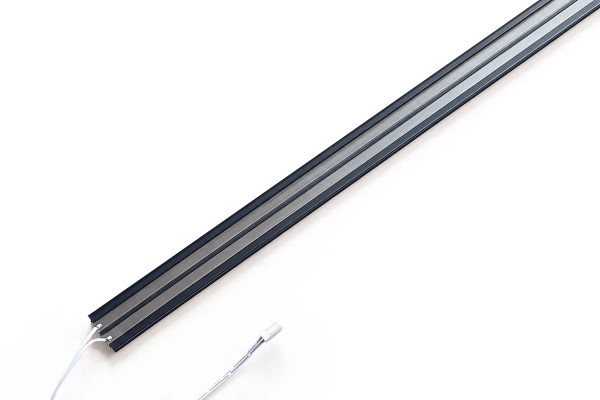 Wood-Track contact rail 2,8m RAL 7035 (light grey)