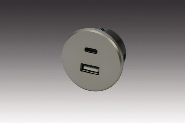 Möbeleinbau USB Steckdose