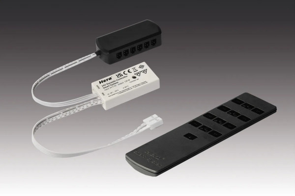 24V Dynamic-Controller Smart System 120W inkl. 4-Kanal-Funkfernbedienung