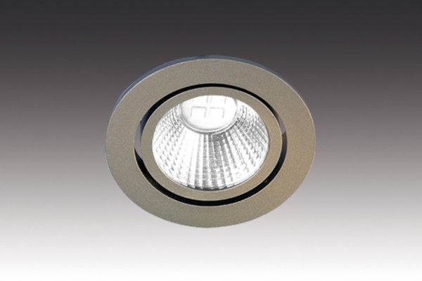 Swivel and tilt recessed ceiling spotlight with adjustable colour appearance Dynamic SR 68