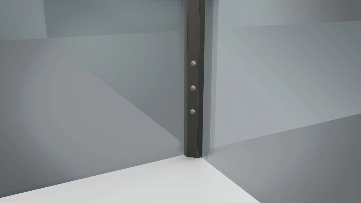 Aftertech® Aluminiumprofil 3m Für LED-Streifen, 19x19mm Eckprofil Inkl. Mattierter Abdeckung & Montagezubehör