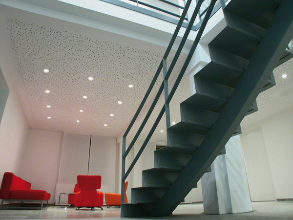 Lichtstarke, flache Aluminium-Einbauleuchte rund AR 78 / AQ 78