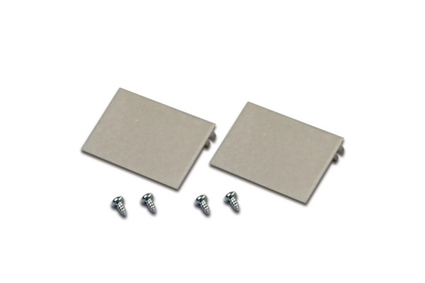 Stirndeckel LED Einfräsprofil IC 24mm