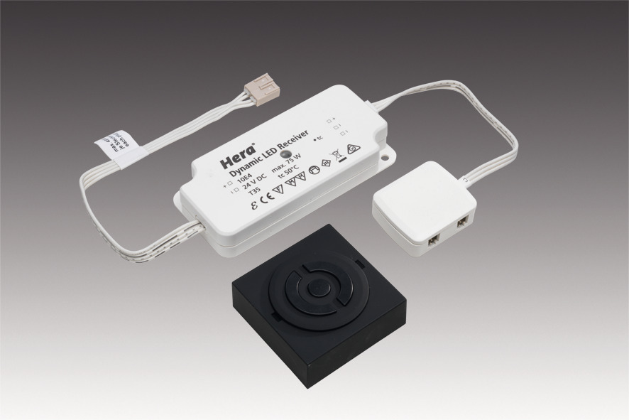 To adjust the colour appearance (from extra warm to cool white) | Hera