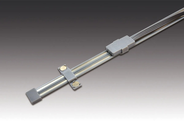3,2 mm flache nachrüstbare Stromführung Flat-Track