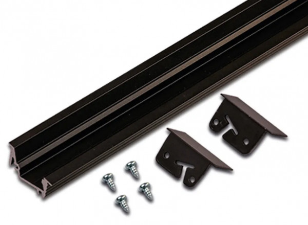 Front cover LED Milled profile I 24mm